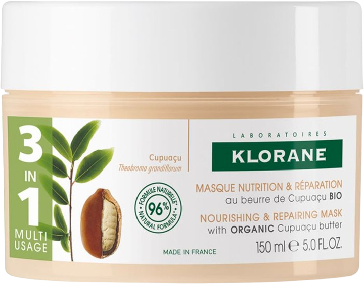 Maska do włosów Klorane Cupuazu Dry Hair Repair Mask 150ml (3282770144819) - obraz 1