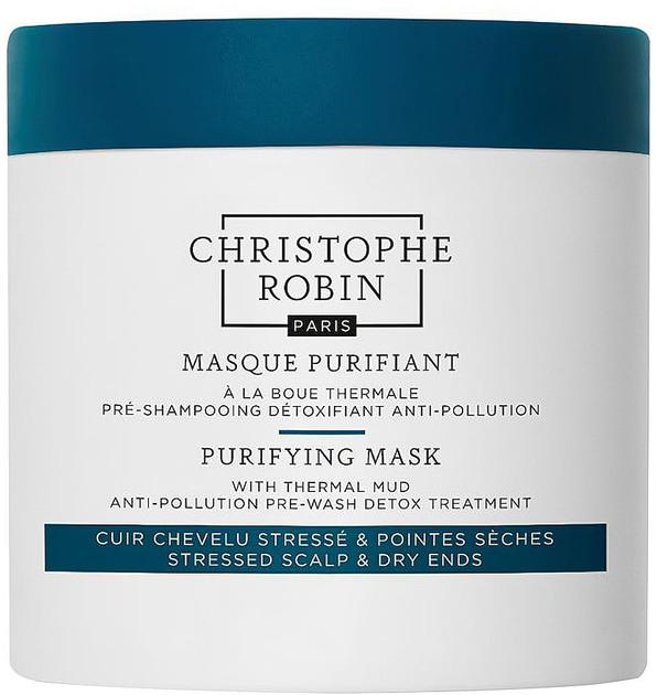 Maska do włosów Christophe Robin Purifying Mask 250ml (5056379589672) - obraz 1