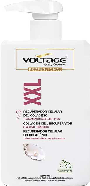 Rewitalizująca odżywka do włosów Voltage Cosmetics Recuperador Celular Del Colageno Tratamiento 1000 ml (8437013267113) - obraz 1