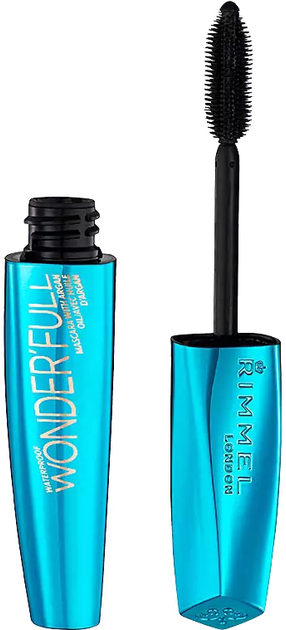 Туш для вій Rimmel Wonderfull With Argan Oil Waterproof 001 Black 11 мл (3607344574654) - зображення 1