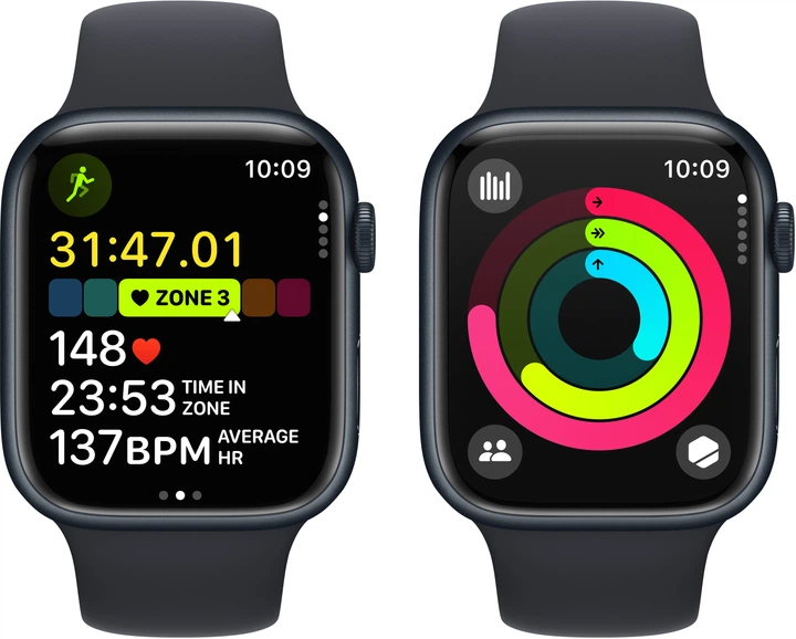 Смарт-часы Apple Watch Series 9 GPS 45mm Midnight Aluminium Case