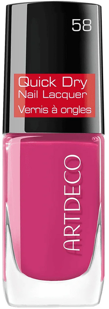 Лак для нігтів Artdeco Quick Dry Nail Lacquer 58 Orchid Blossom 10 мл (4052136151954) - зображення 1