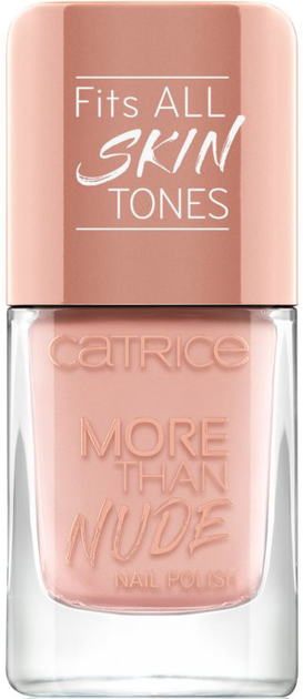 Лак для нігтів Catrice More Than Nude Nourishing Nail Varnish Shade 07 Nudie Beautie 10.5 мл (4059729250568) - зображення 1