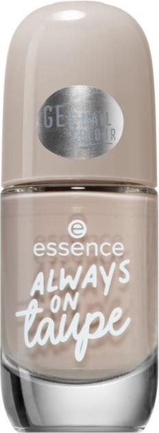 Lakier do paznokci Essence Cosmetics Gel Nail Colour Esmalte De Unas 37-Always On Taupe 8 ml (4059729349125) - obraz 1