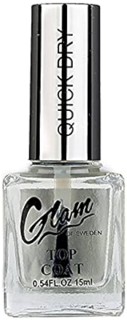 Top do paznokci Glam Of Sweden Top Coat 15 ml (7332842010385) - obraz 1