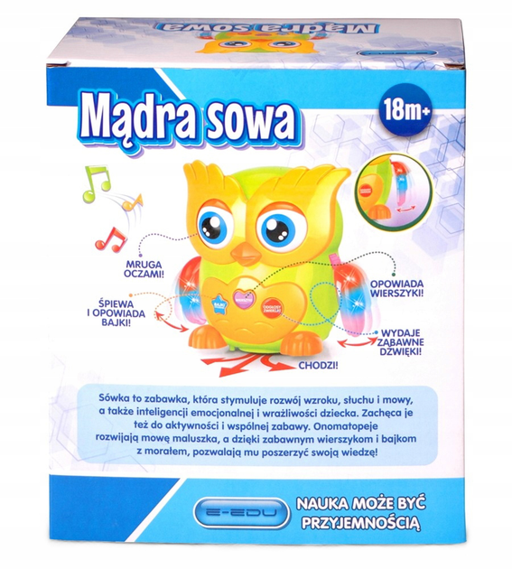 Іграшка інтерактивна Artyk Мудра сова (5901811129971) - зображення 7