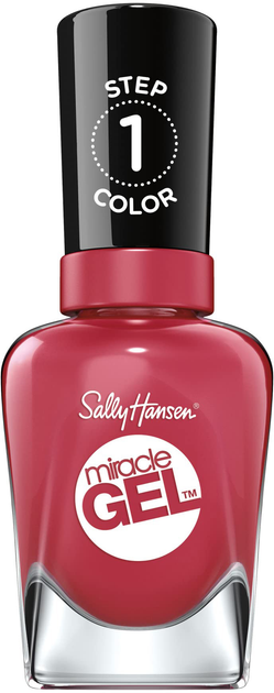 Lakier do paznokci Sally Hansen Miracle Gel 256-Proper P-Rose 14.7 ml (74170451740) - obraz 1