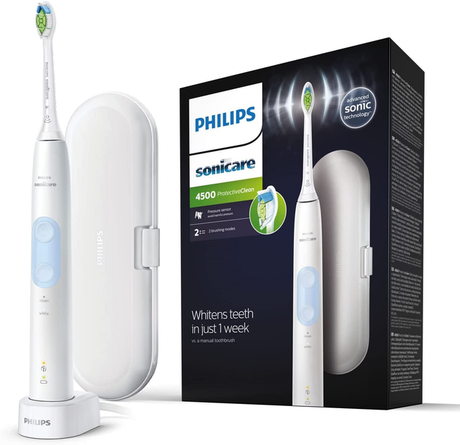 Szczoteczka elektryczna Philips Sonicare ProtectiveClean 4500 HX6839/28 - obraz 6
