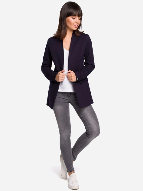 Marynarka damska BeWear B102 87149 M Granatowa (5903068433580) - obraz 3