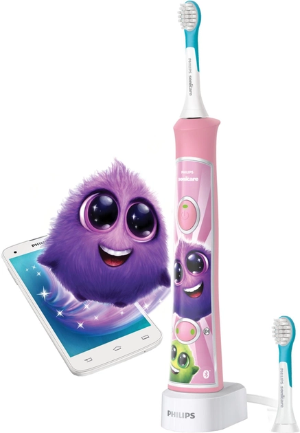 Електрична зубна щітка Philips Sonicare For Kids HX6352/42 - зображення 1