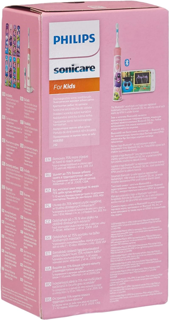 Szczoteczka elektryczna Philips For Kids Sonicare HX6352/42 - obraz 9