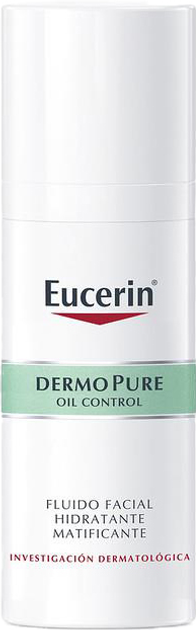 Матуючий флюїд для шкіри Eucerin Dermopure Facial Moisturizing Fluid 50 мл (4005900436962) - зображення 1