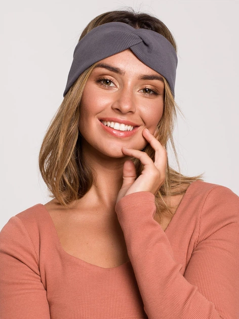 Opaska na głowę damska BeWear B216 1075127 One Size Anthracite (5903887635578) - obraz 2