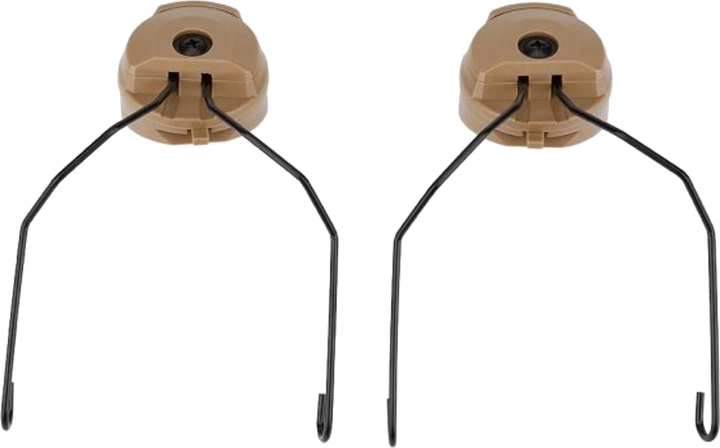 Адаптер на каску шолом для активних навушників MSA Sordin (tan) - зображення 2