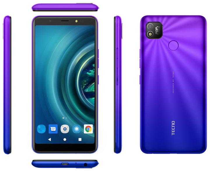 Мобильный телефон Tecno POP 4 2/32GB Dawn Blue - изображение 3