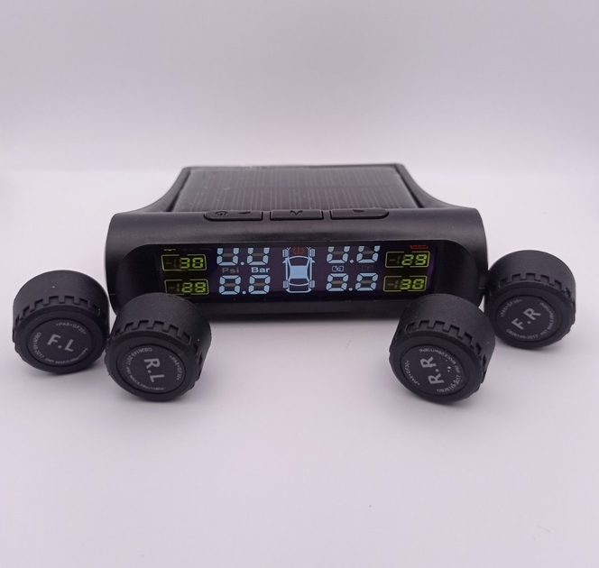Система контроля давления в шинах TPMS с солнечной батареей (внешние датчики) Датчик давления шин Witson T101 - изображение 1