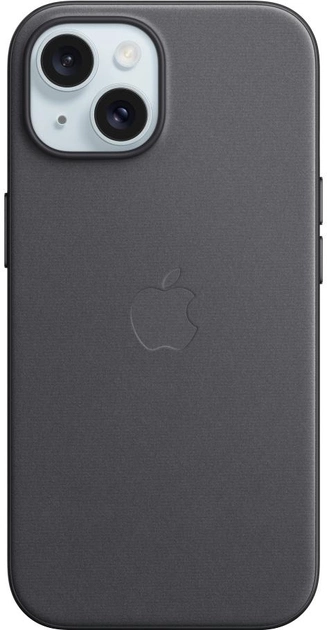 Акція на Панель Apple MagSafe FineWoven Case для Apple iPhone 15 Black (MT393ZM/A) від Rozetka