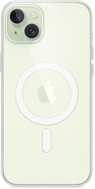 Панель Apple MagSafe Clear Case для Apple iPhone 15 Plus Clear (MT213) - зображення 4