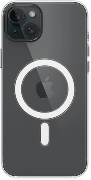Панель Apple MagSafe Clear Case для Apple iPhone 15 Plus Clear (MT213) - зображення 5