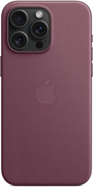 Etui Apple MagSafe FineWoven Case do Apple iPhone 15 Pro Max Mulberry (MT4X3) - obraz 4