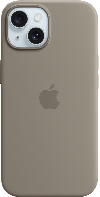 Акція на Панель Apple MagSafe Silicone Case для Apple iPhone 15 Clay (MT0Q3ZM/A) від Rozetka
