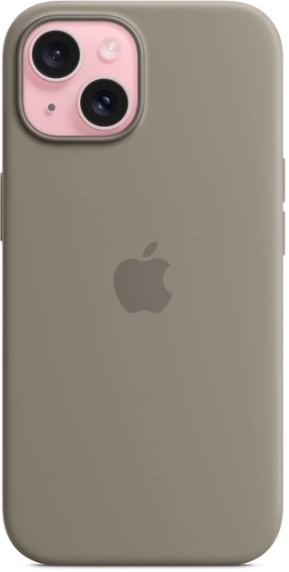 Etui Apple MagSafe Silicone Case do Apple iPhone 15 Clay (MT0Q3) - obraz 2