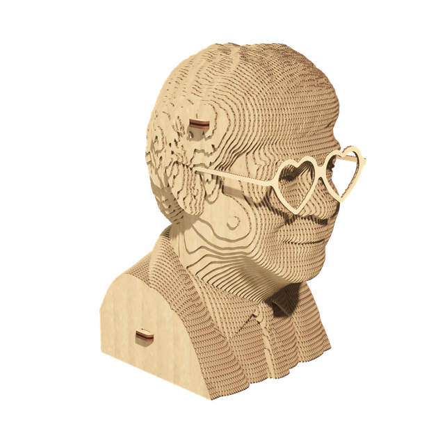 3D Пазл Картонный Cartonic Элтон Джон 118 деталей - изображение 2