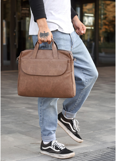 Мужская сумка из кожи – купить в Москве в интернет-магазине Francesco Marconi