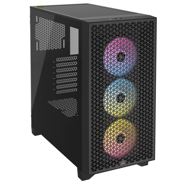 Obudowa Corsair 3000D RGB AirFlow Tempered Glass Black (CC-9011255-WW) - obraz 12