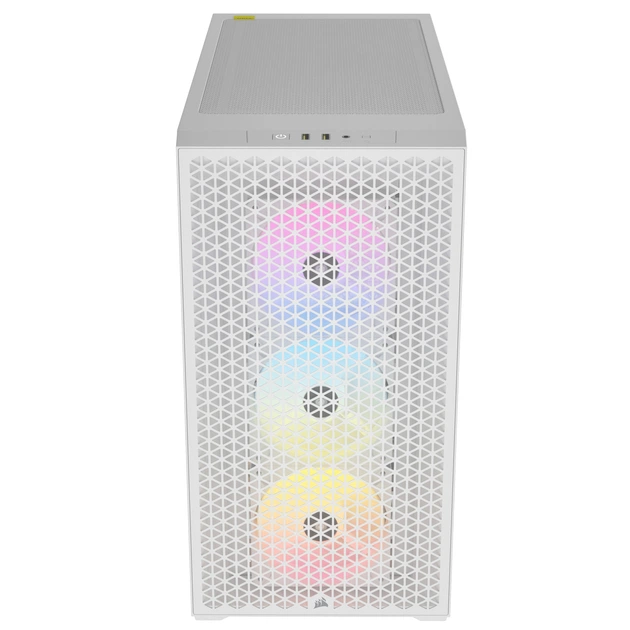 Корпус Corsair 3000D RGB AirFlow Tempered Glass White (CC-9011256-WW) - зображення 17