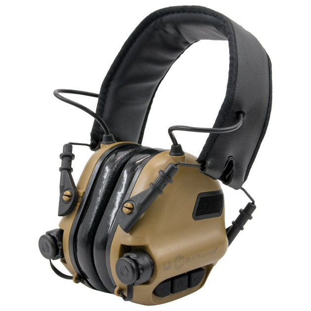 Активні захисні навушники Earmor M31 MOD3 Coyote Brown - изображение 1