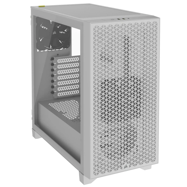 Корпус Corsair 3000D AirFlow Tempered Glass White (CC-9011252-WW) - зображення 8