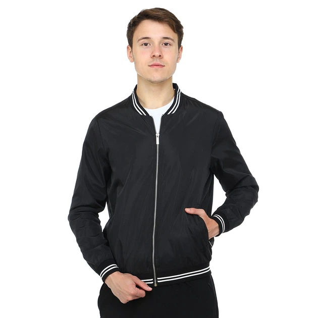 Ветровка спортивная мужская SP-Sport Heroe 604 размер 4XL (185-190 см) Black - изображение 2