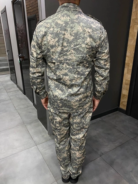 Военная форма (китель и брюки), пиксель НАТО, размер M, тактическая военная форма летняя - изображение 2
