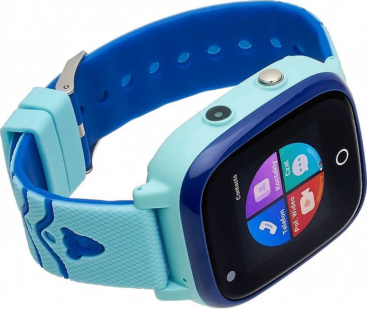 Дитячий смарт-годинник Garett Kids Heat 4G Blue (HEAT_4G_NIEB) - зображення 3