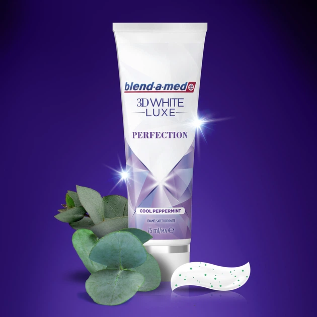 Набор Зубная паста Blend-a-med 3D White Luxe Совершенство 75 мл +