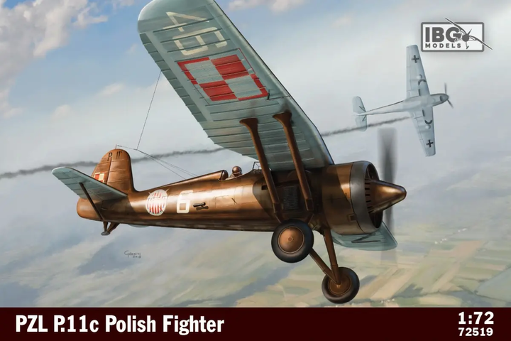 Model plastikowy IBG models Polish Fighter Plane (5907747901803) - obraz 1