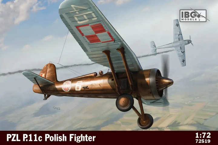 Model plastikowy IBG models Polish Fighter Plane (5907747901803) - obraz 1