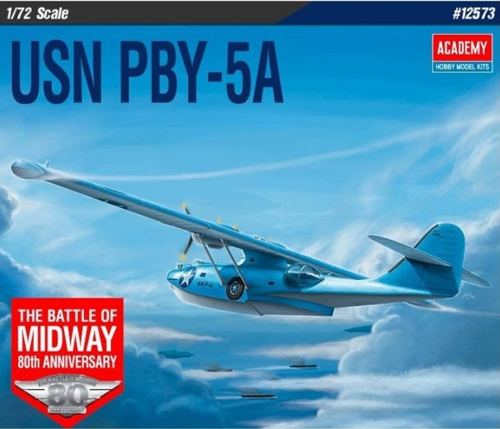 Пластикова модель Academy Hobby Models USN PBY-5A Catalina Battle of Midway (8809845380146) - зображення 1