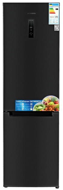 Акція на Двокамерний холодильник SKYWORTH SRD-489-CBED від Rozetka