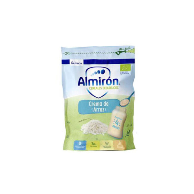 Дитяча вівсяна каша Almiron Papilla Rice Cream Organic Cereals 200 г (8410048200478) - зображення 1