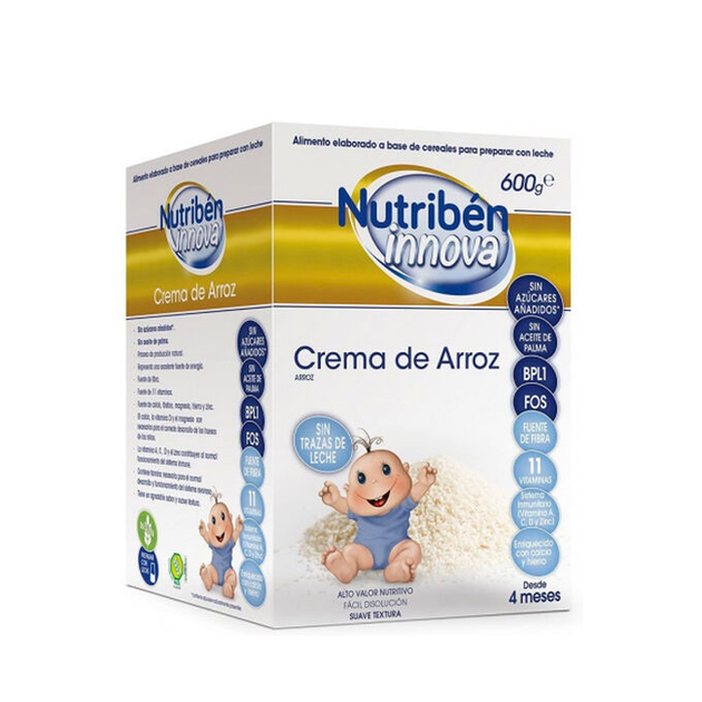 Дитяча рисова каша Nutriben Innova Rice Cream 300 г (8430094315377) - зображення 1