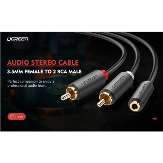 Ugreen Av Mm Female To Rca Male Audio Cable M