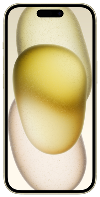 Smartfon Apple iPhone 15 256GB Yellow (MTP83) - obraz 2