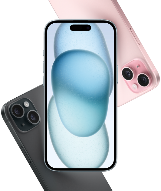 Smartfon Apple iPhone 15 128GB Pink (MTP13) - obraz 5