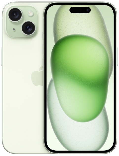 Мобільний телефон Apple iPhone 15 256GB Green (MTPA3) - зображення 1
