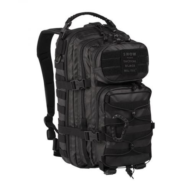 Рюкзак тактичний TACTICAL BLACK BACKPACK US ASSAULT SMALL - зображення 1