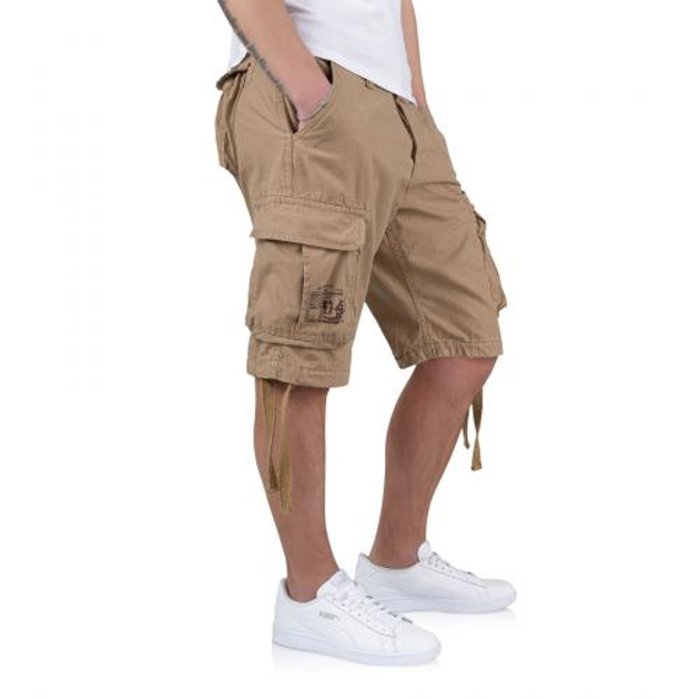 Шорти AIRBORNE VINTAGE SHORTS Beige 7XL - изображение 2