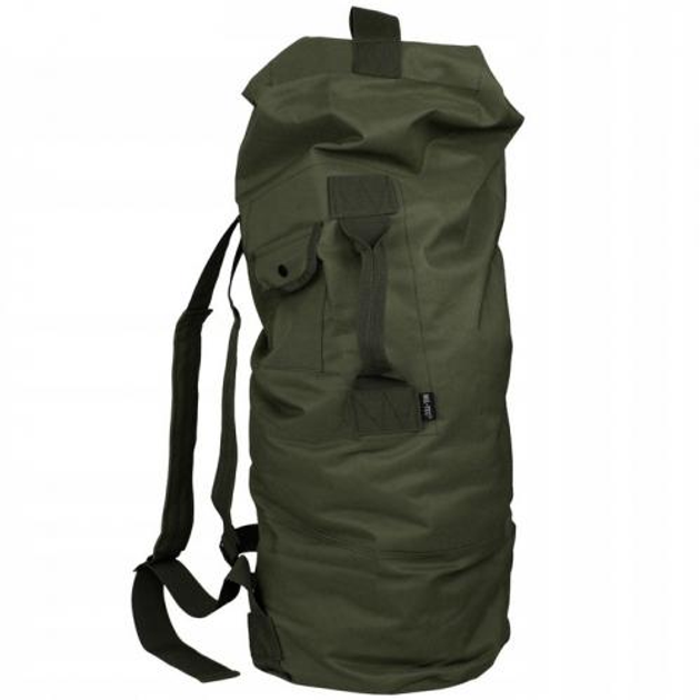 Баул Sturm Mil-Tec US Polyester Double Strap Duffle Bag Olive єдиний - зображення 1