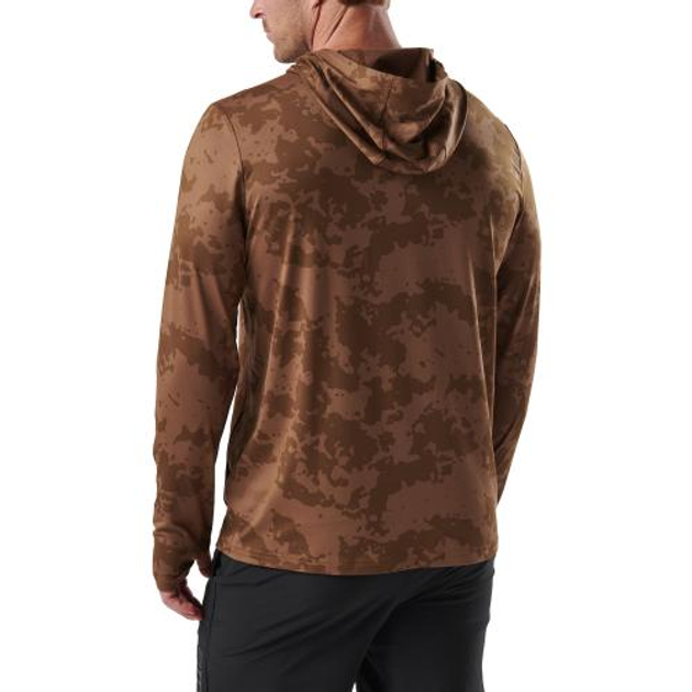 Реглан 5.11 Tactical PT-R Forged Hoodie Battle Brown Camo XL - зображення 2